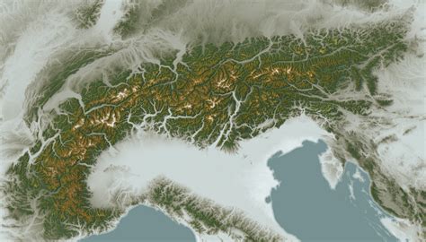 Image result for The Alps Map