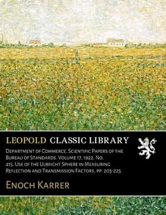 Buy Department of Commerce. Scientific Papers of the Bureau of ...