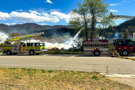 Crews battle mulch fire in Swannanoa - Asheville's 828 News NOW