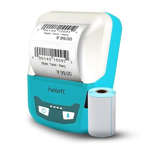 helett® H65C 2inch Portable Bluetooth Thermal Label Printer 203 DPI ...