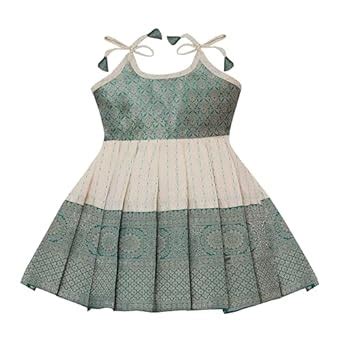 Buy PW PLATYPUS WORLD Baby Girl's New south Indian traditional pattu ...