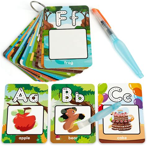 Buy CoogamAlphabet Water Coloring Cards, Aqua Painting Doddle ...