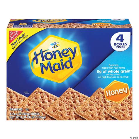HONEY MAID Honey Graham Crackers Value Pack, 4 Count | Oriental Trading