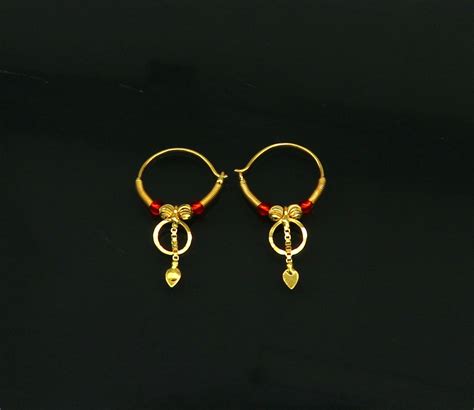 Gold Earrings Online - Hoop, Stud, Drop & Jhumka – TRIBAL ORNAMENTS