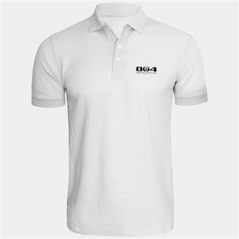 Men’s Active Comfort Polo – White – Sports 804