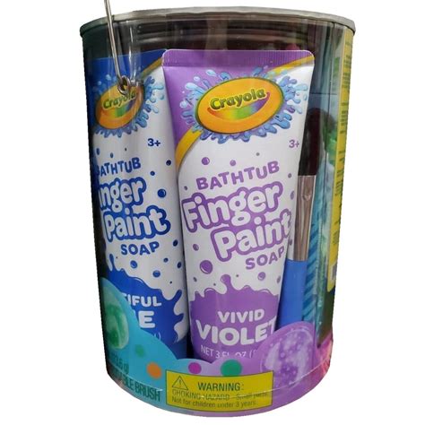 Crayola Bath Activity Bucket for Toddlers: 30 Piece Set with Bath Bombs ...