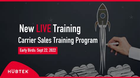 Hubtek Offers Live Carrier Sales Training Program - Hubtek:
