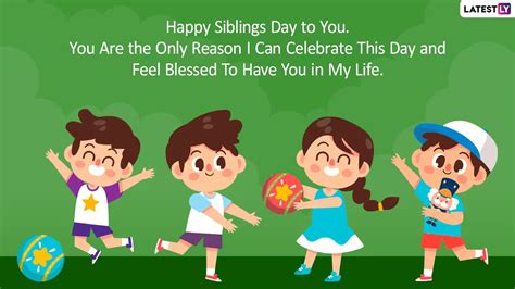 Happy Siblings Day 2025 Greetings: Celebrate the Loving Bond Between ...