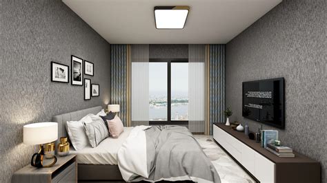 实用主义 - 现代风格一室一厅装修效果图 - 王梦阳设计效果图 - 躺平设计家