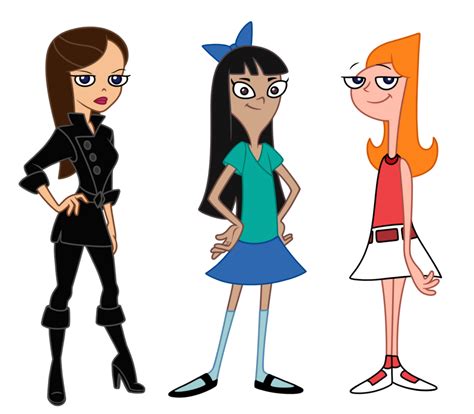 Phineas and Ferb Girls by C-Hats on DeviantArt