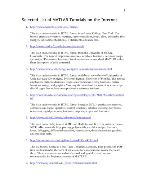 Image result for Advanced MATLAB Tutorials