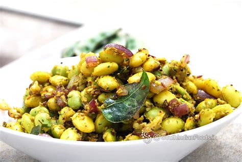 Mochakottai masala sundal | Field beans stir fry-How to make-Stepwise ...