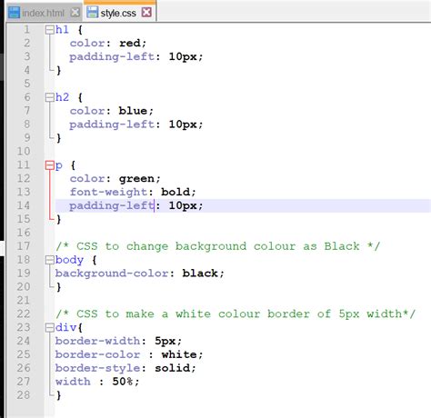 CSS Example 的图像结果