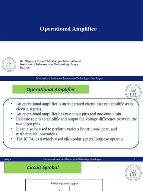 Rezultat imagine pentru Operational Amplifier Lecture Notes