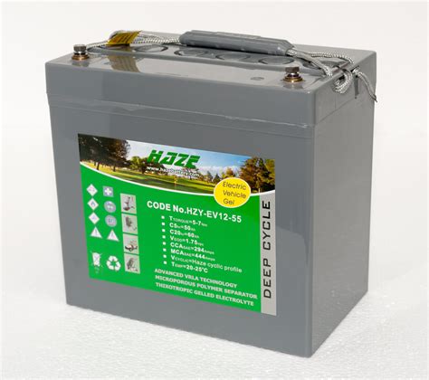 HZY-EV12-55 Haze Gel Electric Vehicle Battery Zing Batteries