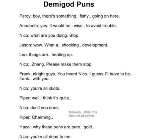 Demigod Puns - Memes - Worst Jokes Ever