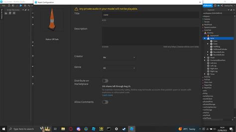 why cant i post : r/RobloxDevelopers