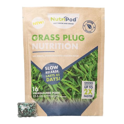 Zoysia Grass Plugs & NutriPod Pack - SodPods®