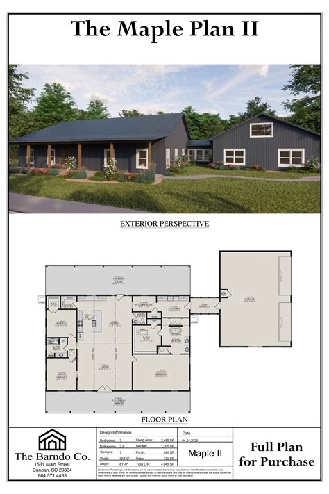 Barn House Floor Plans Single Floor