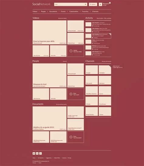 Excel Wireframe Examples 的图像结果