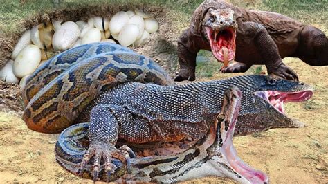 Image result for Python vs Komodo Dragon Video
