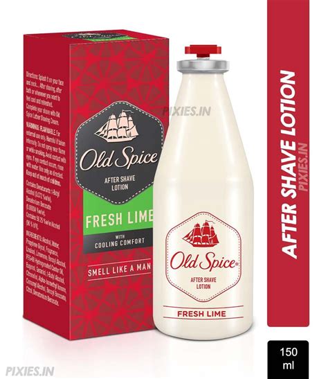 Buy Old Spice Fresh Lime After Shave Lotion (150ml) Online in India ...