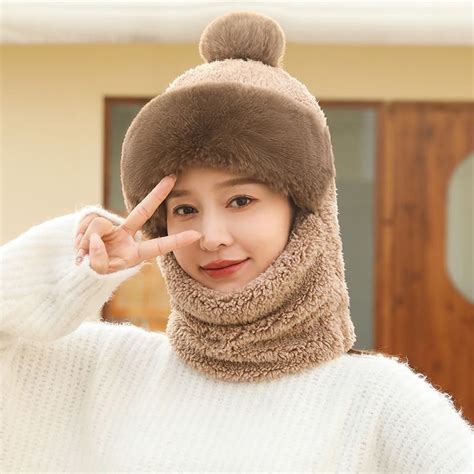 KkSLirnhs Winter Hats for Women with Ear Flaps Women's Warm Windproof ...