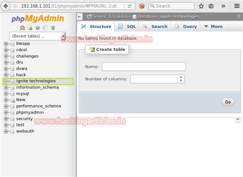 Shell Uploading in Web Server through PhpMyAdmin - Hacking Articles