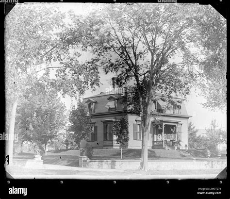 Samuel Pratt house , Buildings. Hingham Public Library Glass Slide ...
