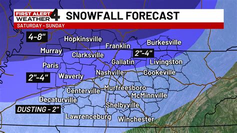 WSMV - All the models agree now that Middle Tennessee will see snow ...