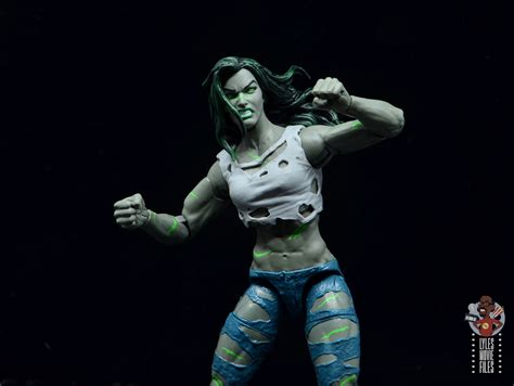 Marvel Legends She-Hulk figure review - Build-A-Figure Super Skrull wave