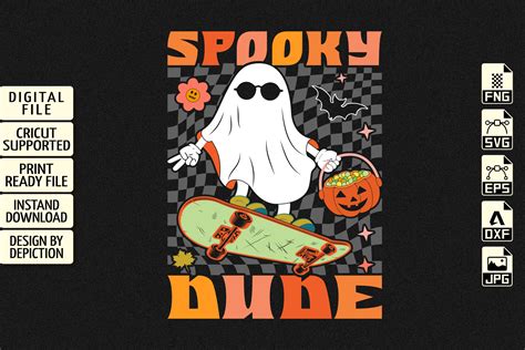 Halloween Spooky Dude Ghost T-Shirt Graphic by ABDULLAH AL MAMUN ...