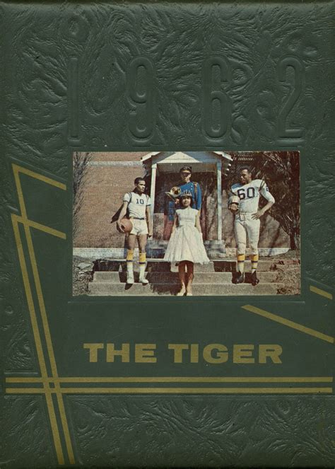 1962 yearbook from Clarke High School from Mt. pleasant, Tennessee for sale