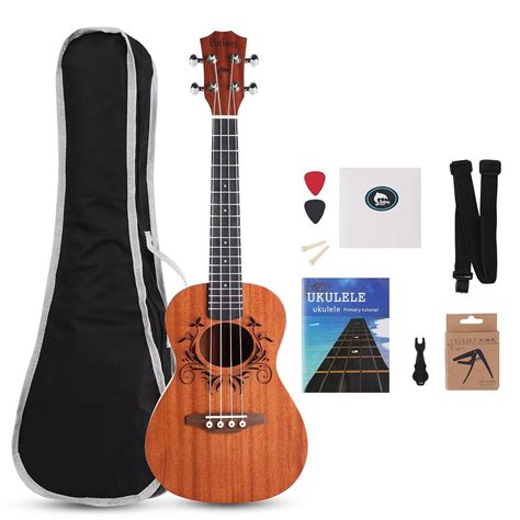 Batking Tenor Ukulele Solid Top MahoganyBatking 26 Inch With Ukulele ...
