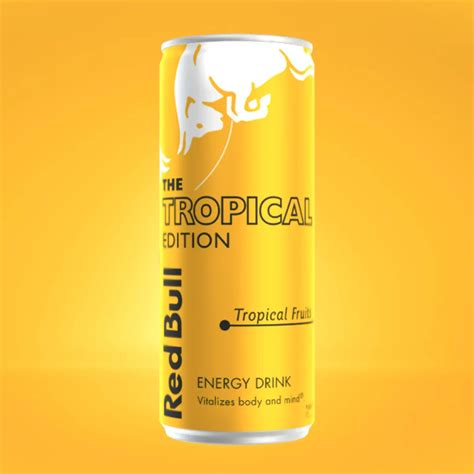 Red Bull Tropical Edition Energy Drink reviews ratings & information ...