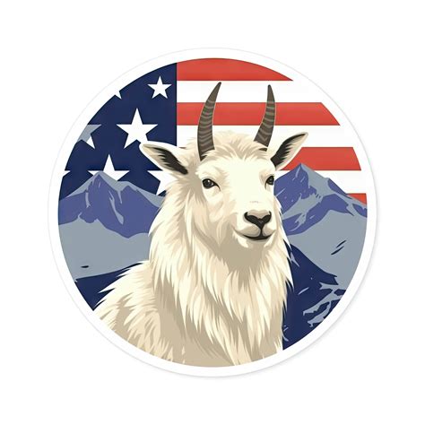 Goat Usa Stickers