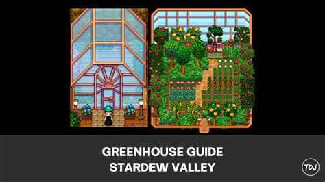 Stardew Valley Greenhouse Guide at Jeffrey Boutte blog