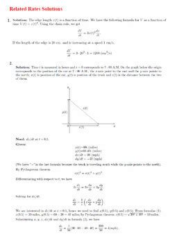 Image result for Related Rates Practice Problems