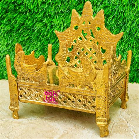 Best Brass Singhasan Online at Wholesale Price | Shop Now – Ashtok