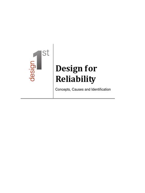 Image result for Examples of Design for Reliability