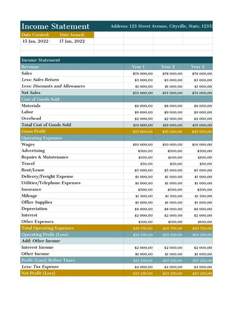 Image result for Income Statement Generator