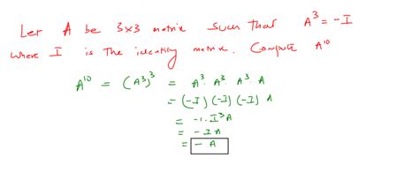 Image result for Power of Square Matrix Calculation