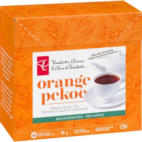 President's Choice, Orange Pekoe Decaffeinated Black Tea, 96g/3.4oz.,