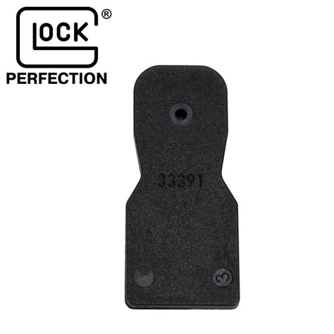 GLOCK MAGAZINE INSERT 9MM SLIM FITS G43 FLUSH FLOOR PLATE ONLY