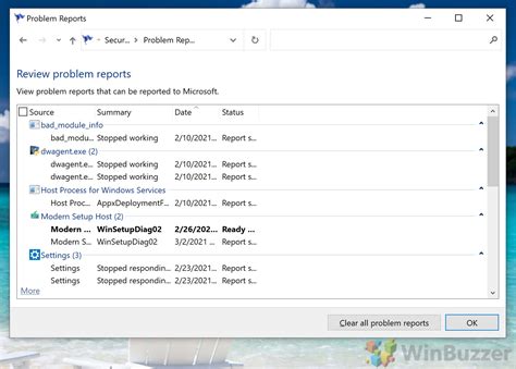 Image result for Windows Reliability Monitor Control Panel System