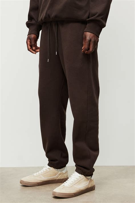 Loose Fit Sweatpants - Dark brown - Men | H&M US