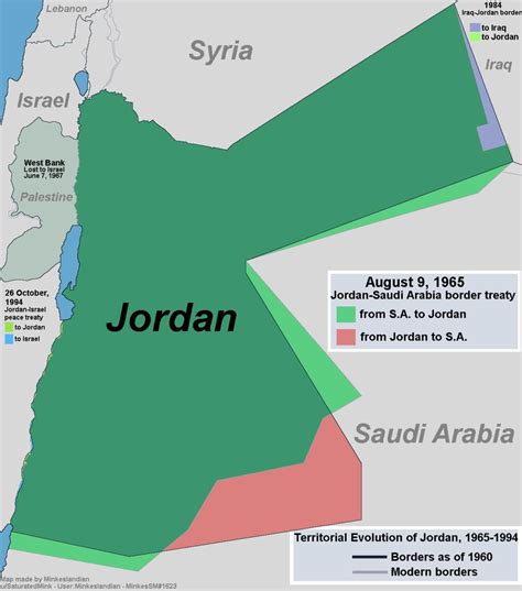 Jordan Country History Timeline