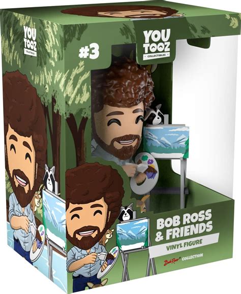 You Tooz Buy Bob Ross and Friends Vinyl Figure Set at Ubuy India