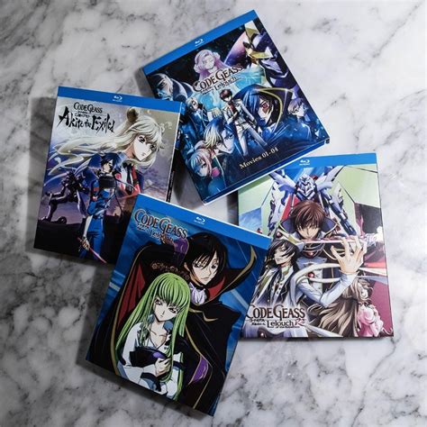 Image result for Code Geass DVD Box Set