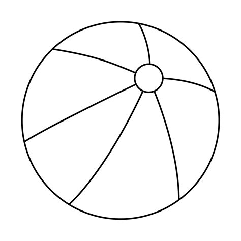 Beach Ball Drawing - ClipArt Best